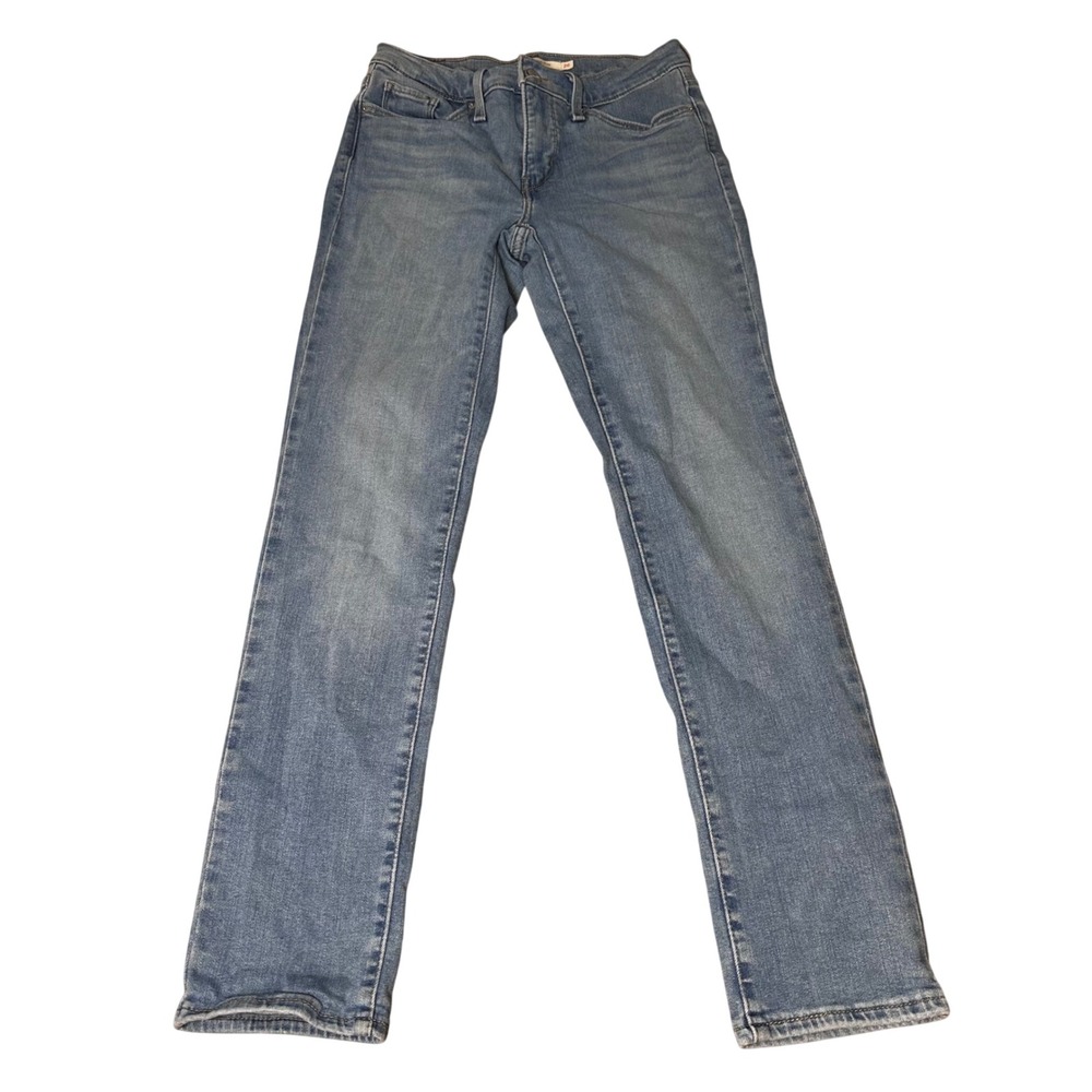 Levis 312 Shaping Slim Jeans Womens 26x30 Blue Medium Wash Denim
